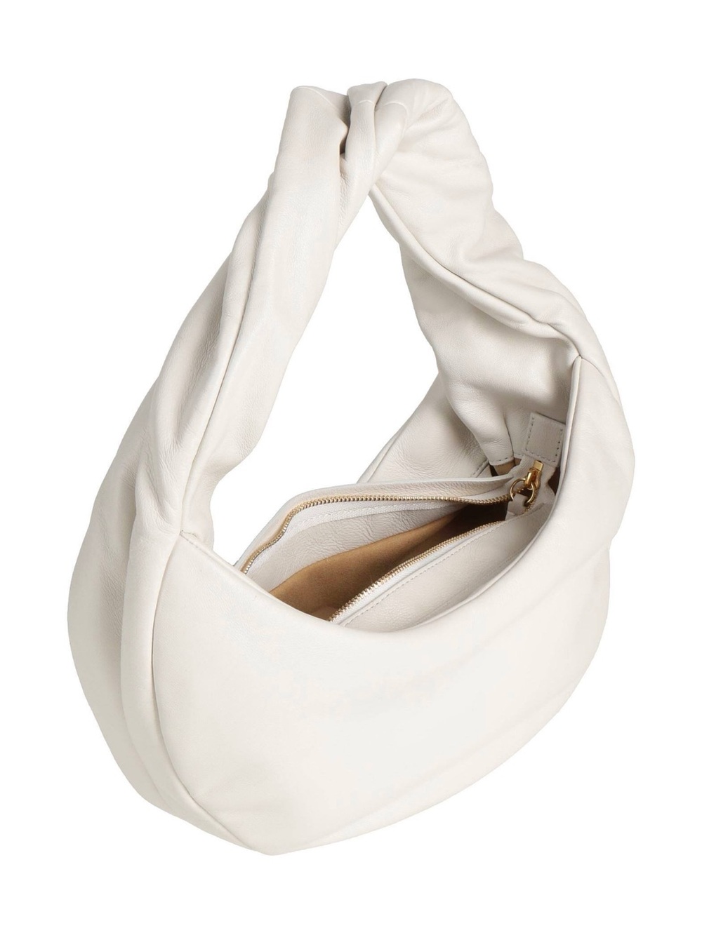 Ree Projects White Leather small Wyn Hobo Bag - Excellent Condition